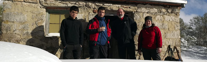 Paseo al Cerezo con nieve