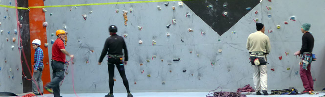 Mañana en el rocódromo